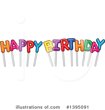 Birthday Clipart #1395091 by Liron Peer