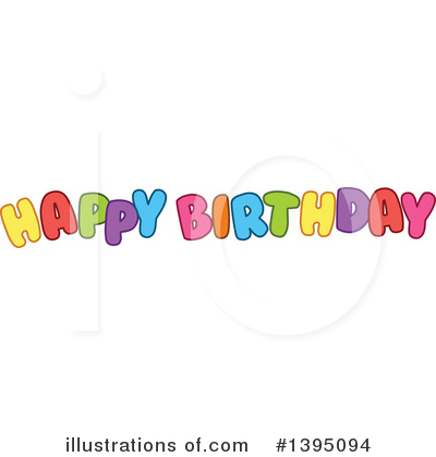 Birthday Clipart #1395094 by Liron Peer