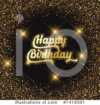 Royalty-Free (RF) Birthday Clipart Illustration by KJ Pargeter - Stock Sample #1416301