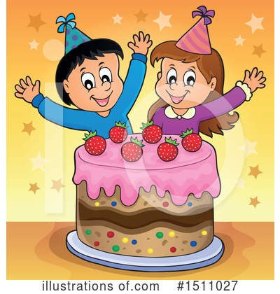 Royalty-Free (RF) Birthday Clipart Illustration by visekart - Stock Sample #1511027