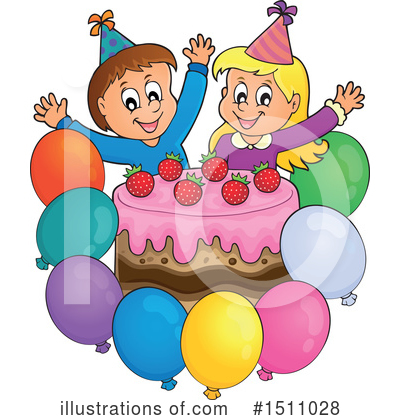 Royalty-Free (RF) Birthday Clipart Illustration by visekart - Stock Sample #1511028