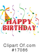Birthday Clipart #17086 by Maria Bell