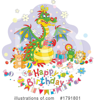 Royalty-Free (RF) Birthday Clipart Illustration by Alex Bannykh - Stock Sample #1791801