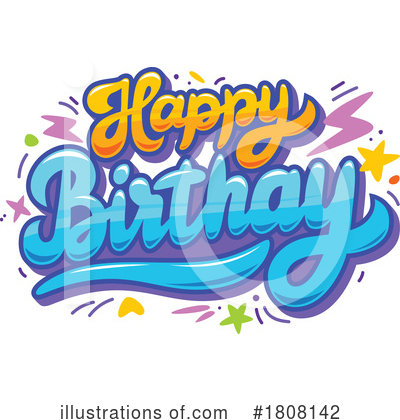 Birthday Clipart #1808142 by Vector Tradition SM
