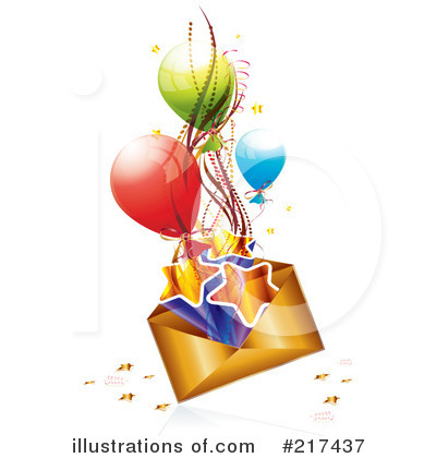 Royalty-Free (RF) Birthday Clipart Illustration by MilsiArt - Stock Sample #217437