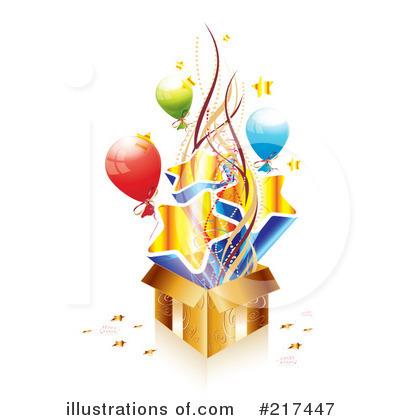 Royalty-Free (RF) Birthday Clipart Illustration by MilsiArt - Stock Sample #217447