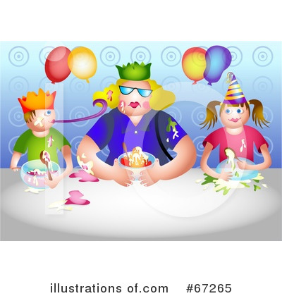 Royalty-Free (RF) Birthday Clipart Illustration by Prawny - Stock Sample #67265