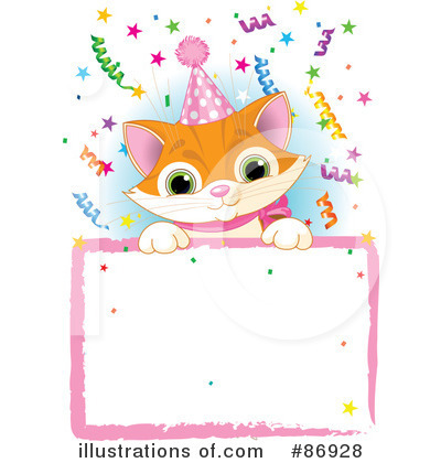 Royalty-Free (RF) Birthday Clipart Illustration by Pushkin - Stock Sample #86928
