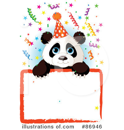 Royalty-Free (RF) Birthday Clipart Illustration by Pushkin - Stock Sample #86946