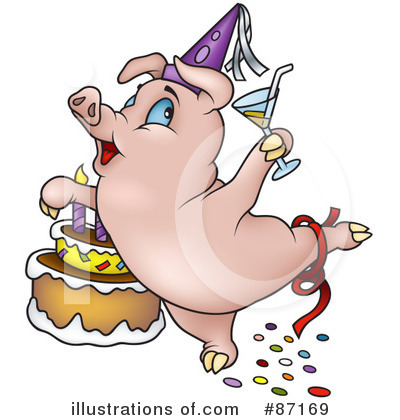 Royalty-Free (RF) Birthday Clipart Illustration by dero - Stock Sample #87169