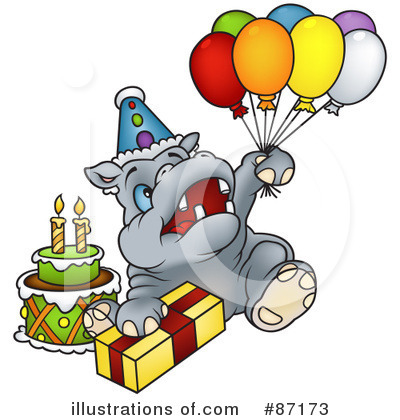 Royalty-Free (RF) Birthday Clipart Illustration by dero - Stock Sample #87173