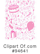 Birthday Clipart #94641 by Cory Thoman