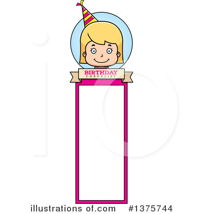 Birthday Girl Clipart #1375744 by Cory Thoman