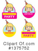 Birthday Girl Clipart #1375752 by Cory Thoman