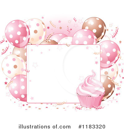 Party Balloons Clipart #1183320 by Pushkin