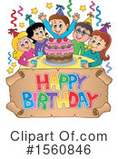 Birthday Party Clipart #1560846 by visekart