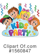 Birthday Party Clipart #1560847 by visekart