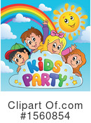 Birthday Party Clipart #1560854 by visekart