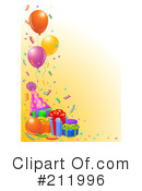 Birthday Party Clipart #211996 by Pushkin