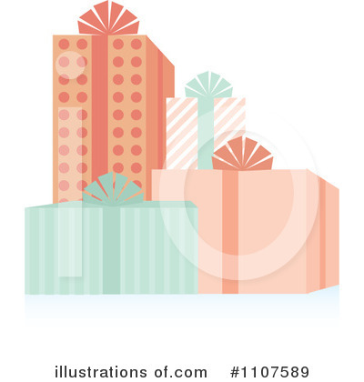 Royalty-Free (RF) Birthday Presents Clipart Illustration by Amanda Kate - Stock Sample #1107589