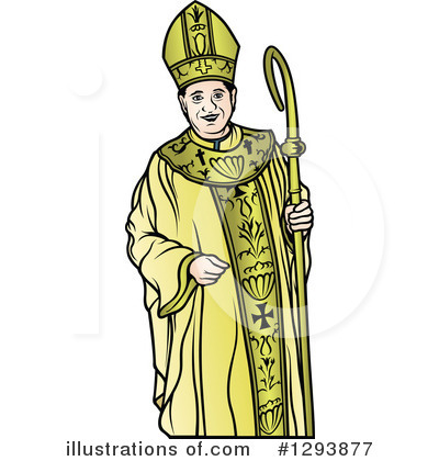 Royalty-Free (RF) Bishop Clipart Illustration by dero - Stock Sample #1293877