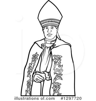 Royalty-Free (RF) Bishop Clipart Illustration by dero - Stock Sample #1297720
