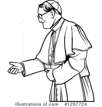 Royalty-Free (RF) Bishop Clipart Illustration by dero - Stock Sample #1297724