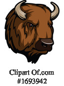Bison Clipart #1693942 by Vector Tradition SM