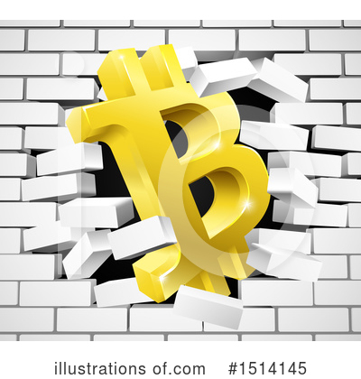 Bitcoin Clipart #1514145 by AtStockIllustration