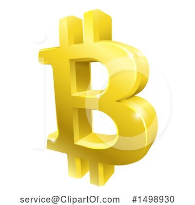 Bit Coin Clipart #1498930 by AtStockIllustration