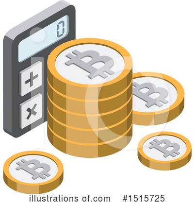 Royalty-Free (RF) Bitcoin Clipart Illustration by beboy - Stock Sample #1515725