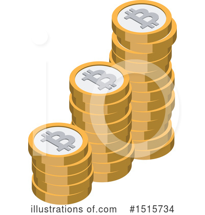 Royalty-Free (RF) Bitcoin Clipart Illustration by beboy - Stock Sample #1515734