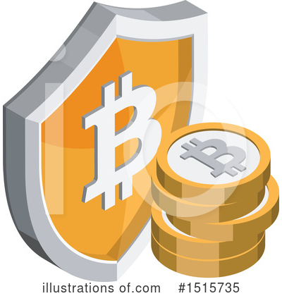 Royalty-Free (RF) Bitcoin Clipart Illustration by beboy - Stock Sample #1515735