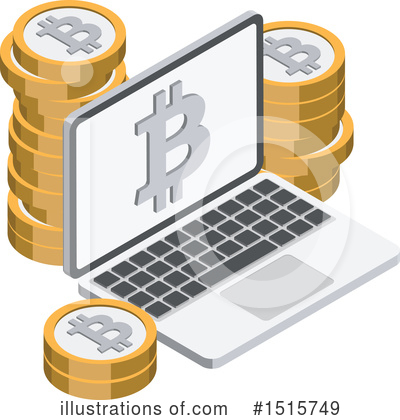 Royalty-Free (RF) Bitcoin Clipart Illustration by beboy - Stock Sample #1515749
