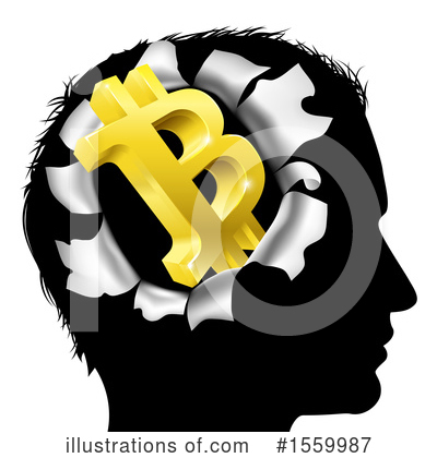 Royalty-Free (RF) Bitcoin Clipart Illustration by AtStockIllustration - Stock Sample #1559987