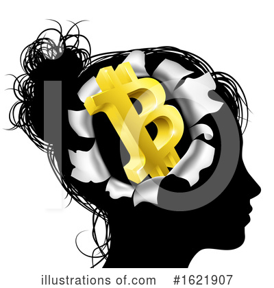 Bitcoin Clipart #1621907 by AtStockIllustration