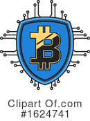 Bitcoin Clipart #1624741 by Vector Tradition SM