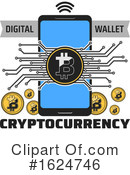 Bitcoin Clipart #1624746 by Vector Tradition SM