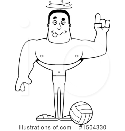 Royalty-Free (RF) Black And White Clipart Illustration by Cory Thoman - Stock Sample #1504330
