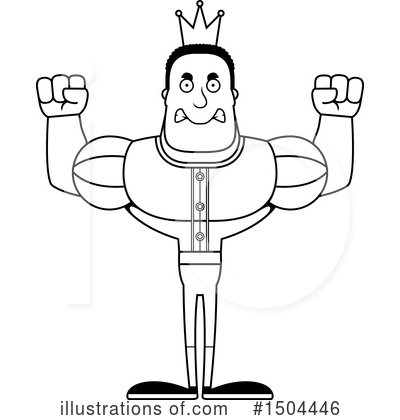 Royalty-Free (RF) Black And White Clipart Illustration by Cory Thoman - Stock Sample #1504446