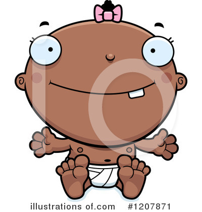 Baby Clipart #1207871 by Cory Thoman