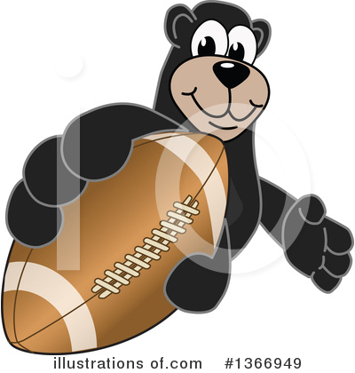 Bear Mascot Clipart #1366949 by Mascot Junction