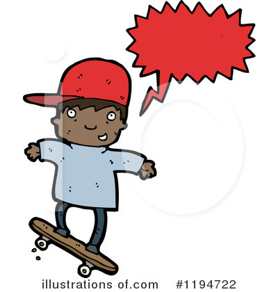 Skateboarding Clipart #1194722 by lineartestpilot
