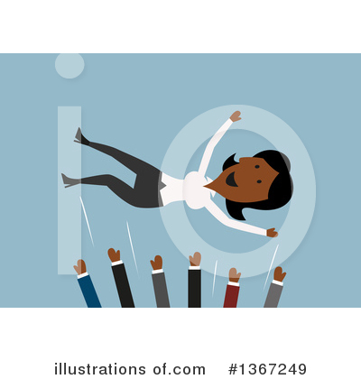 Businesswoman Clipart #1367249 by Vector Tradition SM