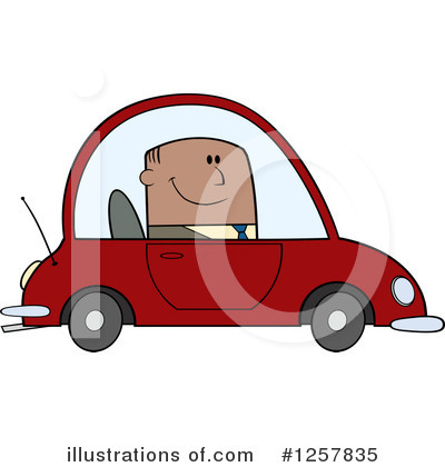 Driving Clipart #1257835 by Hit Toon