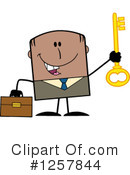 Black Businessman Clipart #1257844 by Hit Toon