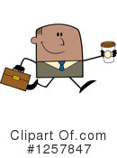 Black Businessman Clipart #1257847 by Hit Toon