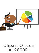 Black Businessman Clipart #1289021 by Hit Toon