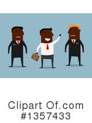 Black Businessman Clipart #1357433 by Vector Tradition SM