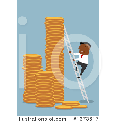Gold Coins Clipart #1373617 by Vector Tradition SM